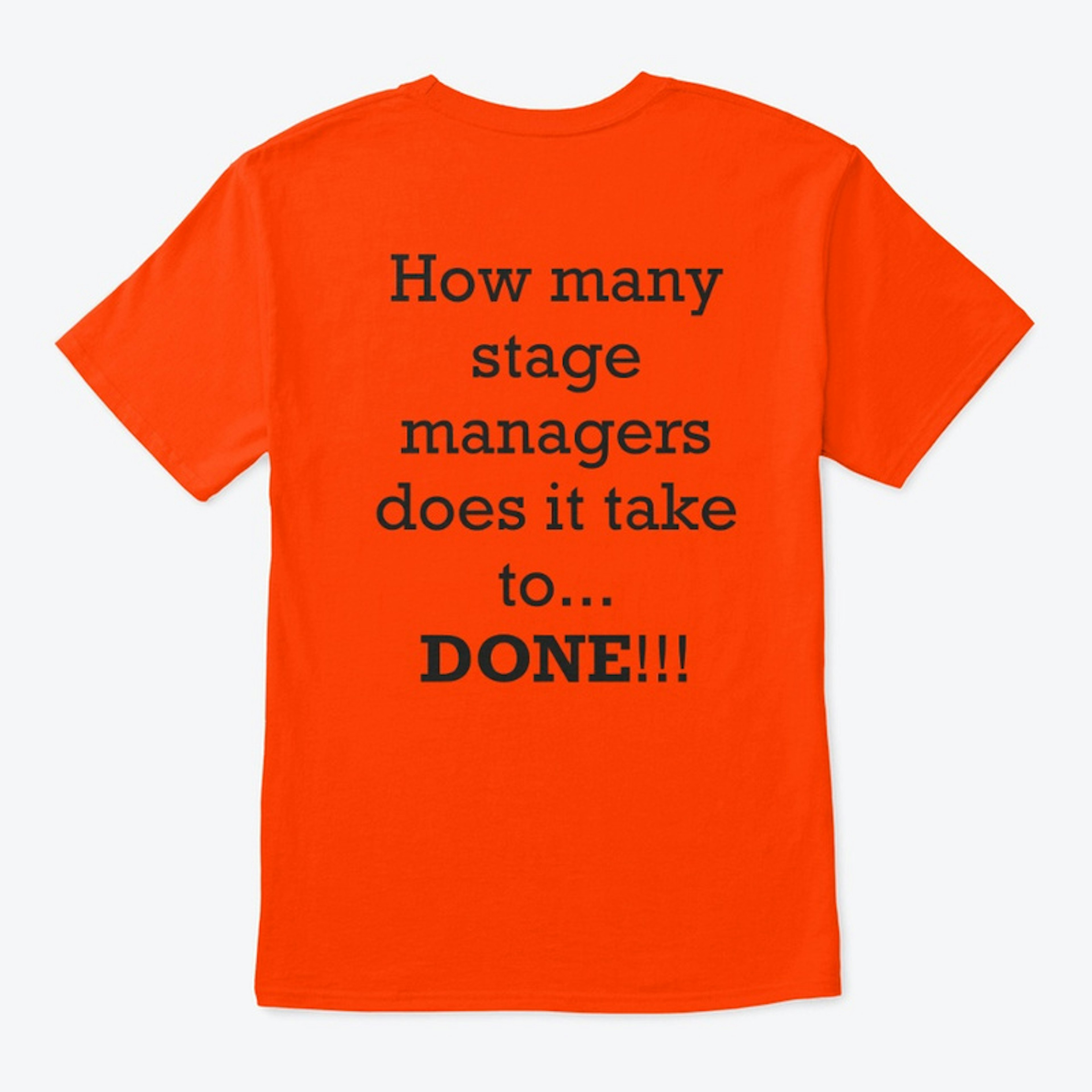 STAGE MANAGER
